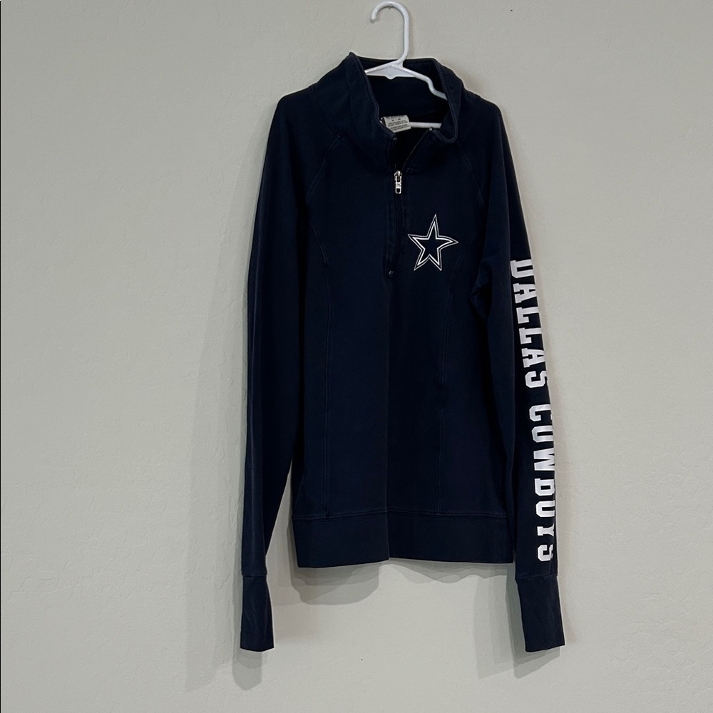 PINK Victoria's Secret Navy Dallas Cowboys Sweatshirt
